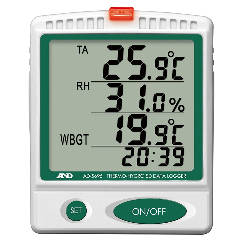 エー・アンド・ディ BLE温湿度データロガー AD5327TH - 計測、検査