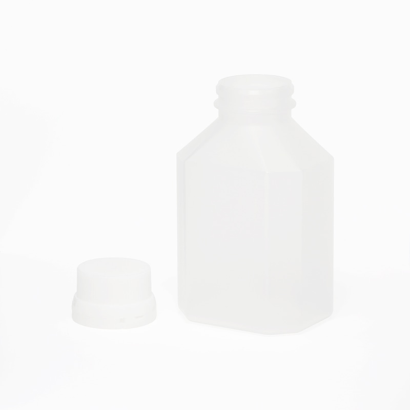 【直送品】 ハニー PPボトル容器　FSI耐熱キャップ丸穴白付き 180ml　打栓式 PP180 600個/箱（ご注文単位1箱）
