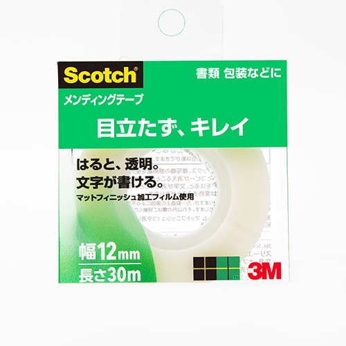 スリーエムジャパン スコッチ メンディングテープ 12mm×30m 810-1-12C