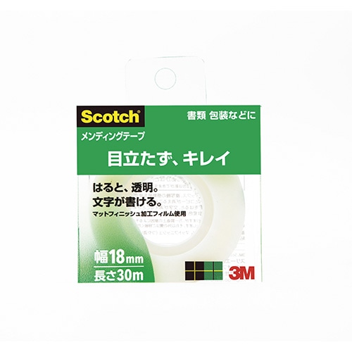 スリーエムジャパン スコッチ メンディングテープ 18mm×30m 810-1-18C