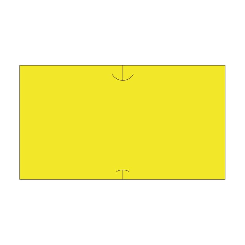 サトー ハンドラベラー用ラベル SP・UNO1C共通 共通-2 黄ベタ 強粘 10巻