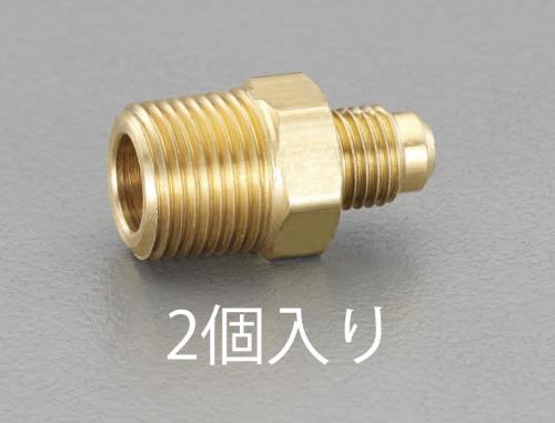 エスコ EA442A-66 NPT3/4xF3/4 フレアーハーフユニオン (2個)