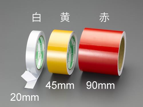 【直送品】エスコ EA983GA-21 20mmｘ10ｍ反射テープ(赤) 1個（ご注文単位1個）