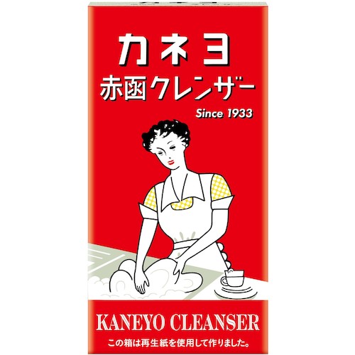 トラスコ中山 カネヨ カネヨ赤函クレンザー350g 514-5644  (ご注文単位1個) 【直送品】