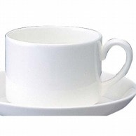 【直送品】 W・W　ホワイトコノート　コーヒーカップ スタッキング　53610001073  1個（ご注文単位1個）