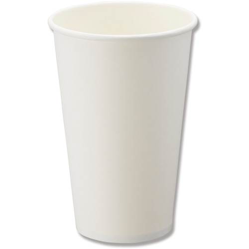 【直送品】トラスコ中山 ＨＥＩＫＯ ペーパーカップ アイス・ホット兼用 ホワイト 16オンス(最大約500ml) 25個入り（ご注文単位1袋）