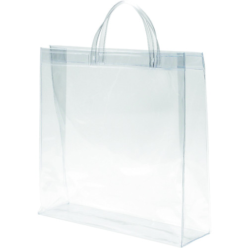 >【直送品】トラスコ中山 シモジマ 透明バッグ 大 10枚入り（ご注文単位1袋）