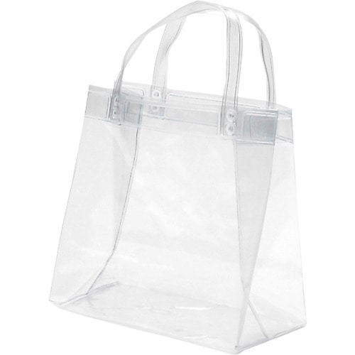 >【直送品】トラスコ中山 シモジマ 透明バッグ 小 10枚入り（ご注文単位1袋）