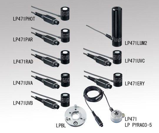 アズワン 照度・輝度・放射照度計 プローブ(放射照度 UVA領域)　LP471UVA 1台（ご注文単位1台）【直送品】