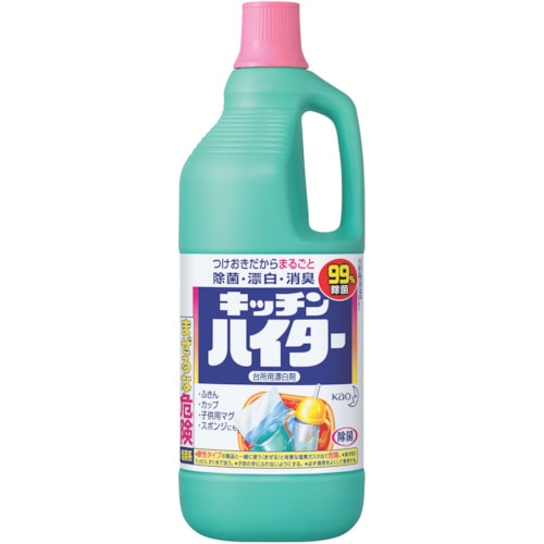 >トラスコ中山 Kao キッチンハイター 大 1500ml（ご注文単位1個）【直送品】