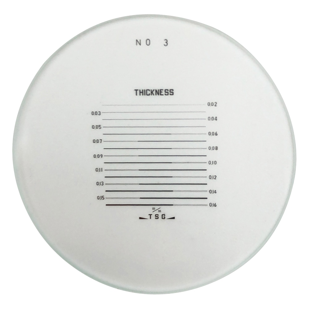 東海産業（PEAK） スケール・ルーペ目盛板　10×用　PS-3 1枚（ご注文単位1枚）【直送品】