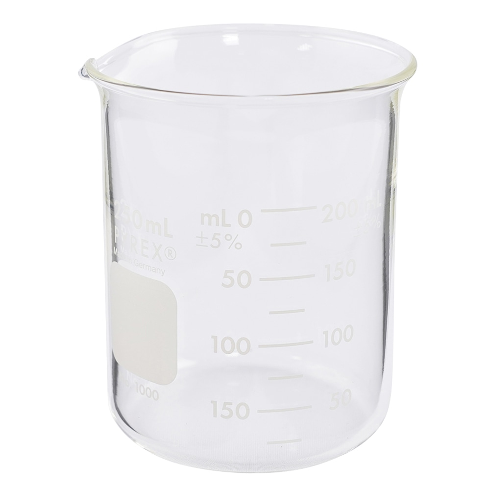 >コーニング・PYREX ビーカー　PYREX(R)　250mL　1000-250 1個（ご注文単位1個）【直送品】