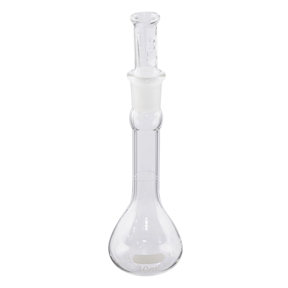 >コーニング・PYREX メスフラスコ　CLassA　白 10mL　5640-10 1個（ご注文単位1個）【直送品】