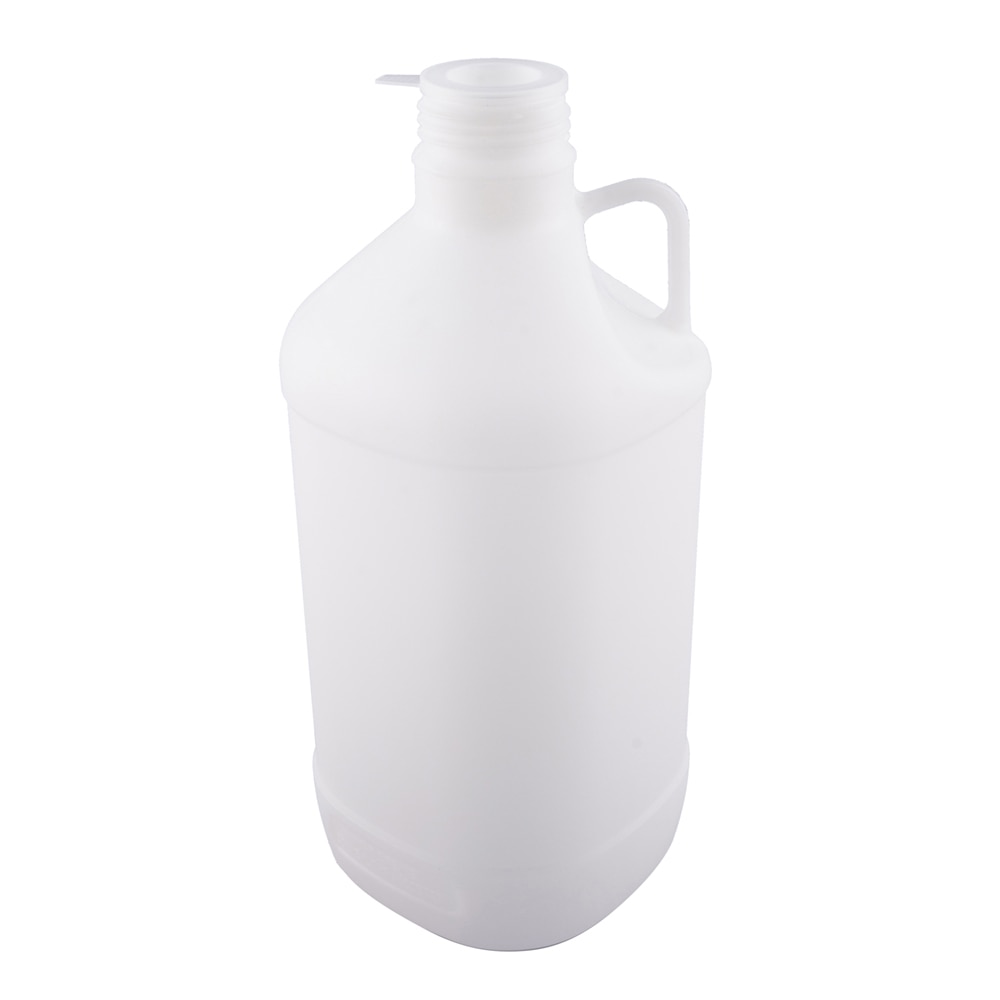 >KAUTEX 細口角瓶 （UN規格/リキッド） 白 2500mL　2000084153 1本（ご注文単位1本）【直送品】