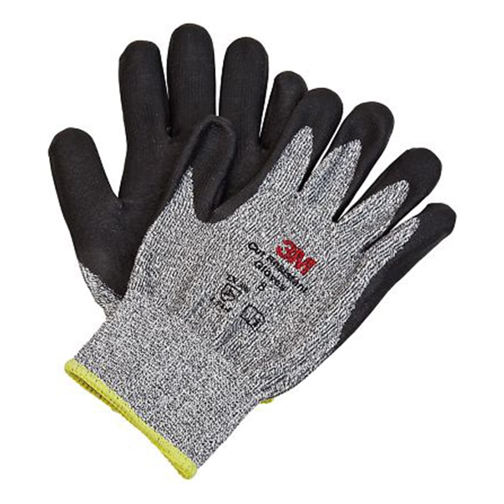 >スリーエム 耐切創手袋（耐切創レベル4D）　黄　M　GLOVE CUT4D M 1双（ご注文単位1双）【直送品】