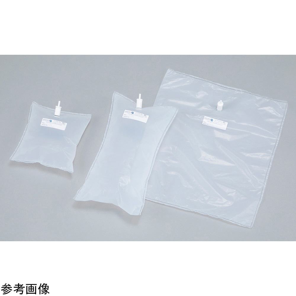 >Scentroid PTFEサンプリングバッグ（PTFEコック）1L　BG2F1-PTFE 1枚（ご注文単位1枚）【直送品】