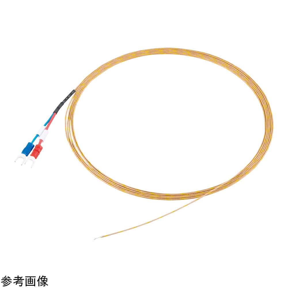 >アズワン 被覆K熱電対 ガラス被覆 φ0.25mm 1m　DS-2000-0251-M4Y 1個（ご注文単位1個）【直送品】