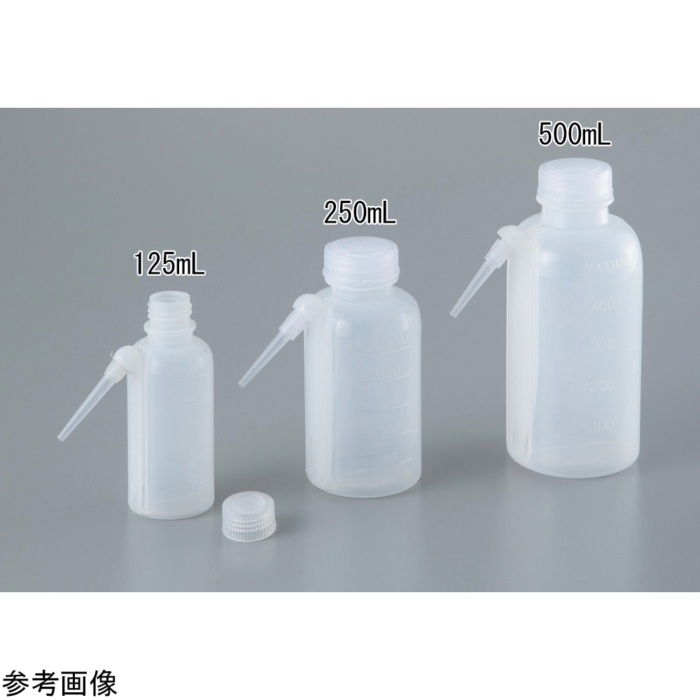 >Polylab 洗浄瓶（チューブ一体型）500mL　36606 1個（ご注文単位1個）【直送品】