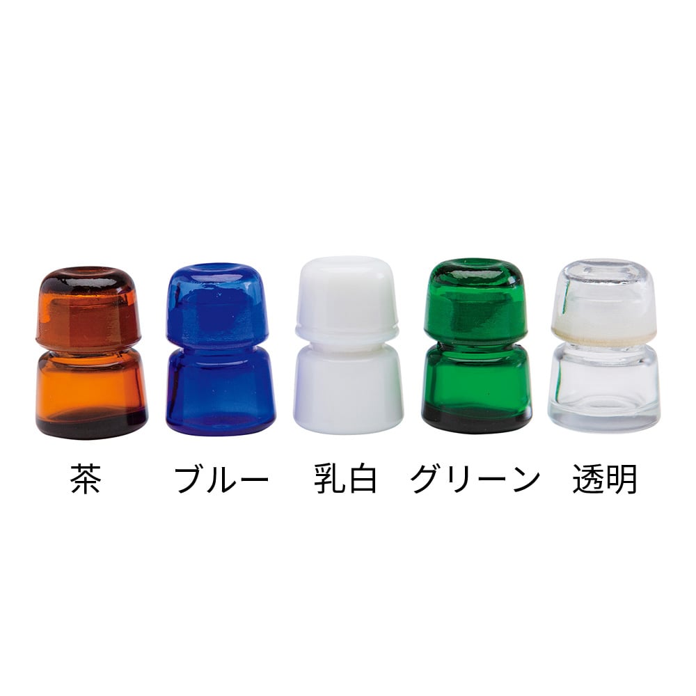 >堀内製作所 有帽瓶　30mL　大　茶　G-1 1個（ご注文単位1個）【直送品】