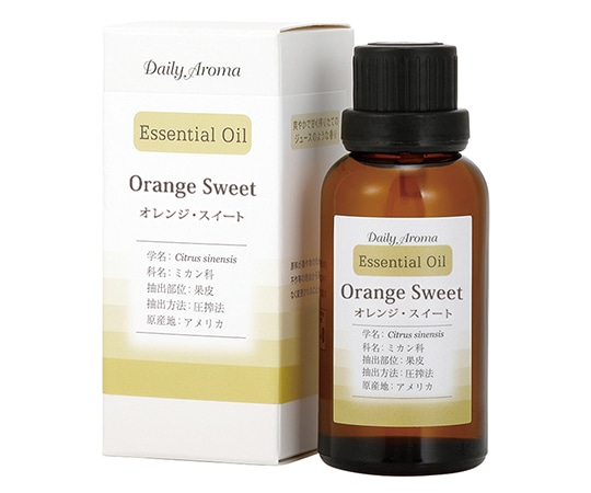 >アズワン デイリーアロマエッセンシャルオイル 30mL スィートオレンジ　33655 1本（ご注文単位1本）【直送品】