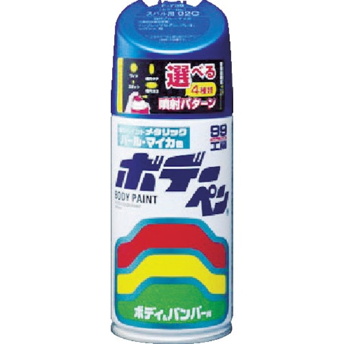 >トラスコ中山 ソフト99 ボデーペン(メタリック・マイカ) H-450 白（ご注文単位1本）【直送品】