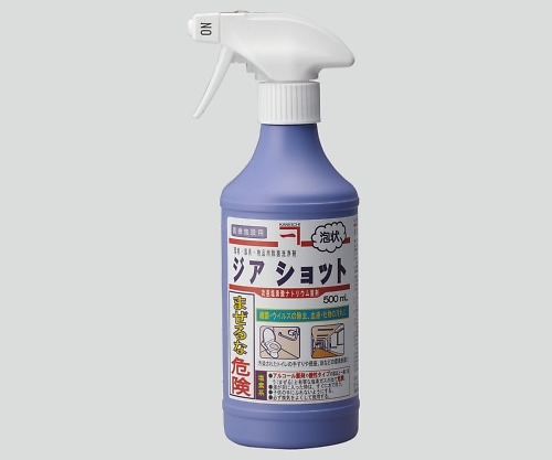 >兼一薬品工業 ジアショット（次亜塩素酸ナトリウム製剤） 500mL　 1本（ご注文単位1本）【直送品】