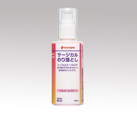 >ニチバン 粘着剤汚れ除去剤 （サージカルのり落とし）　SR100 1本（ご注文単位1本）【直送品】