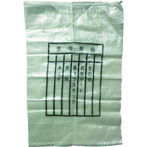 トラスコ中山 萩原 収納袋 雑袋(印刷・半透明タイプ) 半透明 60ｃｍ×90ｃｍ（ご注文単位1パック）【直送品】