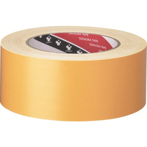 【直送品】トラスコ中山 ＴＥＲＡＯＫＡ カラーオリーブテープ ＮＯ.145 オレンジ 50mmＸ25Ｍ（ご注文単位1巻）