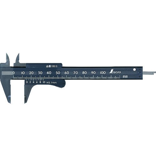 >トラスコ中山 シンワ プラノギス ポッケ 100mm（ご注文単位1本）【直送品】