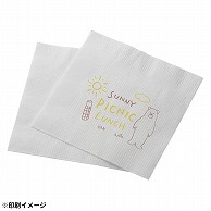 オリジナル印刷】 特注紙ナプキン 4折ストレート 白 2色ベタ無 オリジナル印刷】 特注紙ナプキン 4折ストレート 白 2色ベタ無