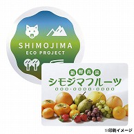 【オリジナル印刷】 特注シール（エンビ） 縦横の寸法合計100mm以内　300枚 フルカラー 1式