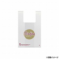 >【オリジナル印刷】 特注バイオレジ袋 弁当小　2C ナチュラルまたは乳白 15000枚