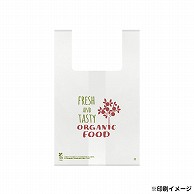 >【オリジナル印刷】 特注バイオレジ袋 弁当大　2C ナチュラルまたは乳白 30000枚