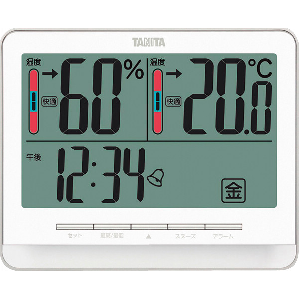 タニタ　デジタル温湿度計 1個 (ご注文単位1個)【直送品】