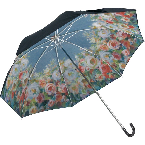 名画折りたたみ傘（晴雨兼用）アーチストブルーム 1個 (ご注文単位1個)【直送品】