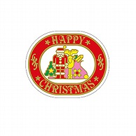 【直送品】ARC POPシール HAPPY　クリスマス　サンタ LX50S 1束（ご注文単位1束）