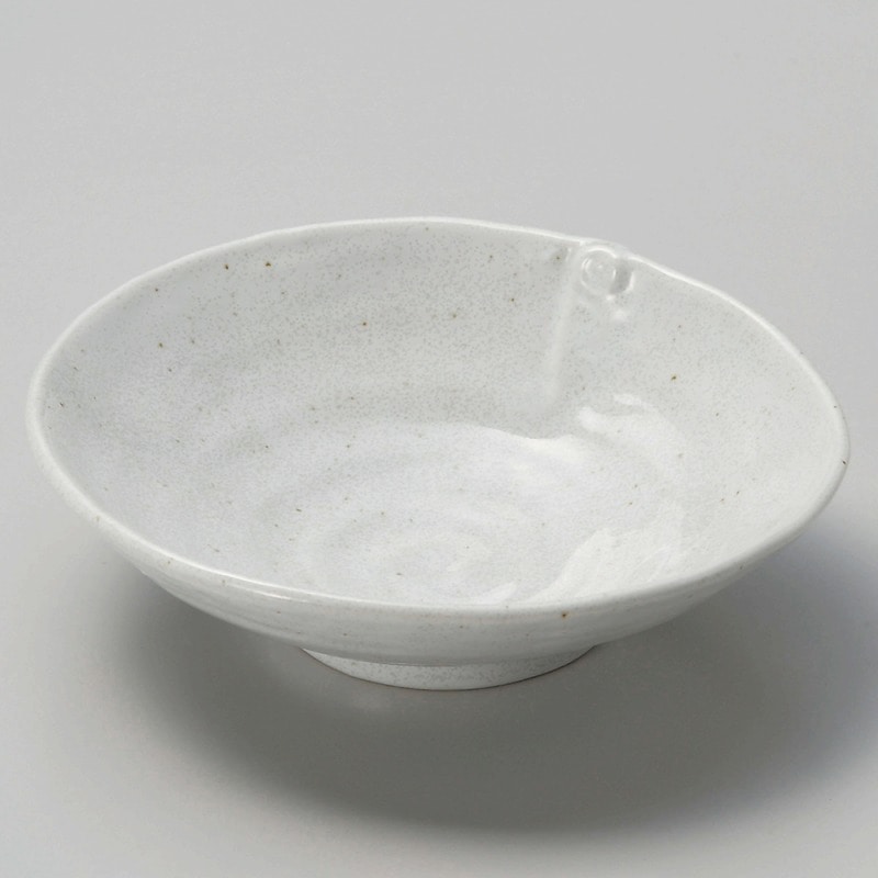 金正陶器 白釉中鉢 1個（ご注文単位1個）【直送品】