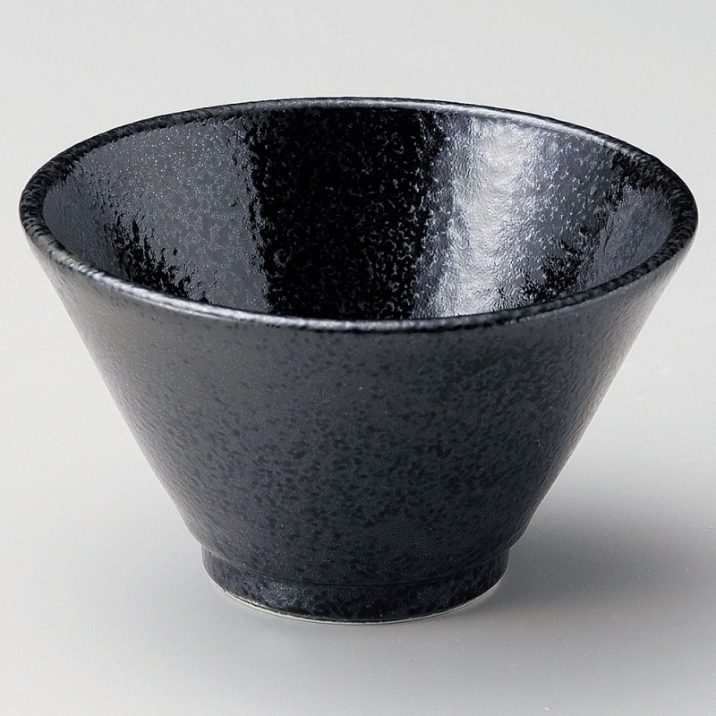 金正陶器 黒結晶４.０切立ボール 1個（ご注文単位1個）【直送品】