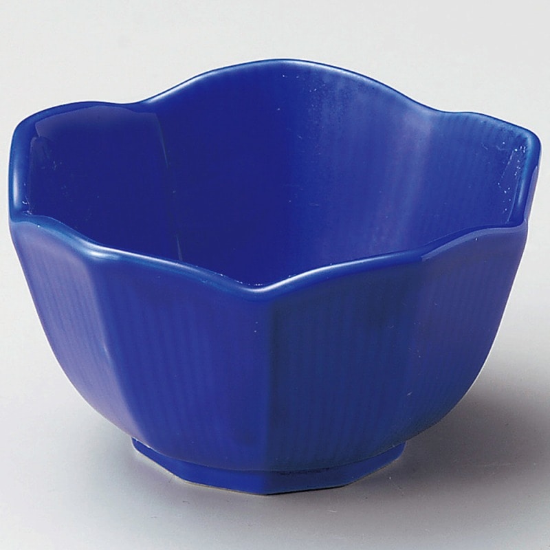 金正陶器 ルリ桔梗型３.３小鉢 1個（ご注文単位1個）【直送品】