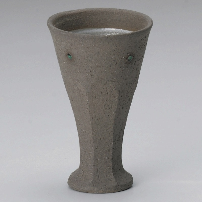金正陶器 黒土削きカップ（小） 1個（ご注文単位1個）【直送品】