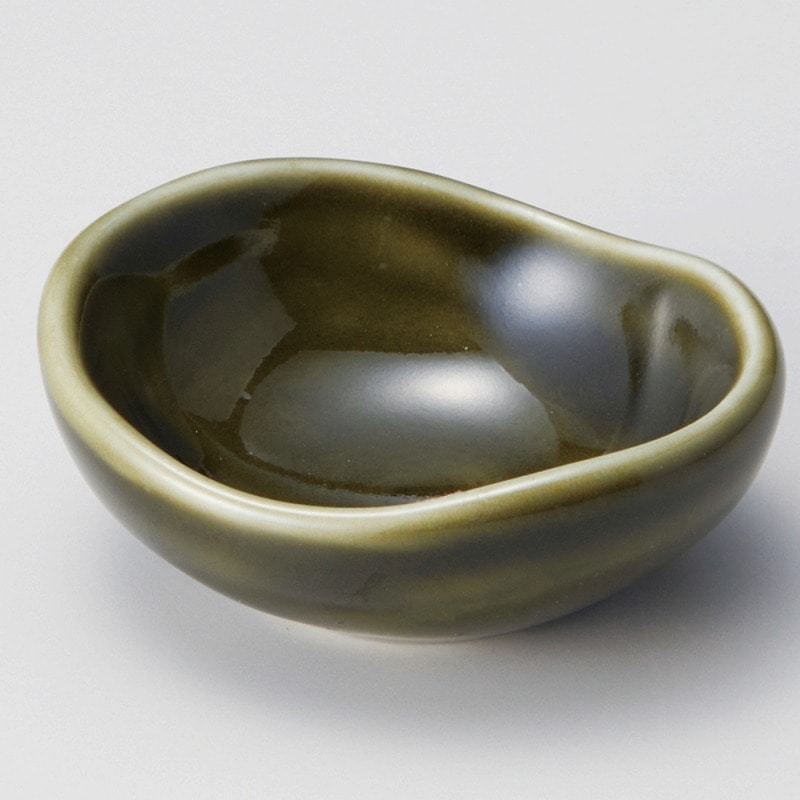 【直送品】金正陶器 たまご型珍味 オリベ 1個（ご注文単位1個）