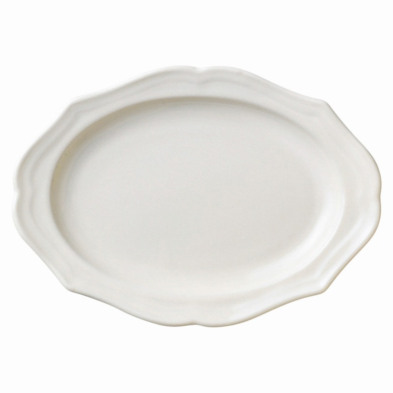 金正陶器 ヘルシンキナマコベージュ １７㎝楕円皿 1個（ご注文単位1個）【直送品】