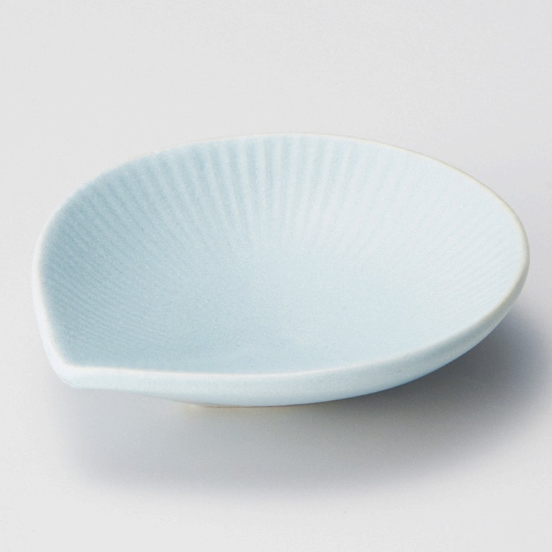 【直送品】金正陶器 モア淡ブループチ小皿 1個（ご注文単位1個）