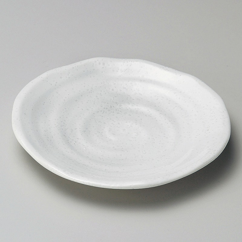 【直送品】金正陶器 白備前松型４.８皿 1個（ご注文単位1個）