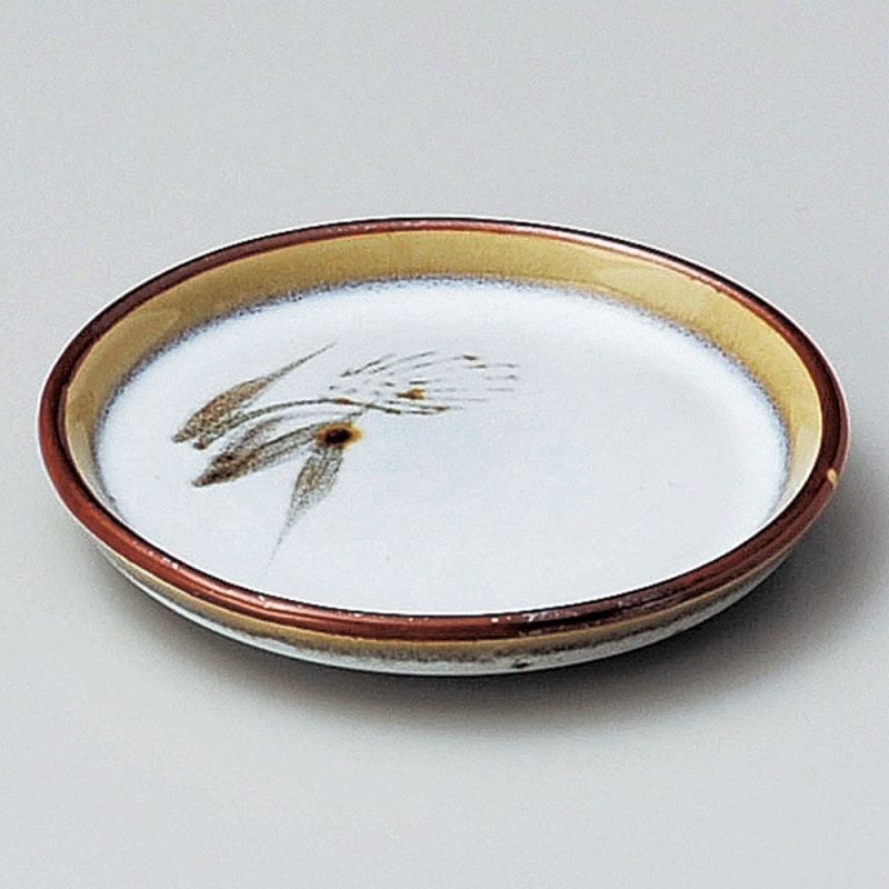 金正陶器 白天目麦３.５皿 1個（ご注文単位1個）【直送品】