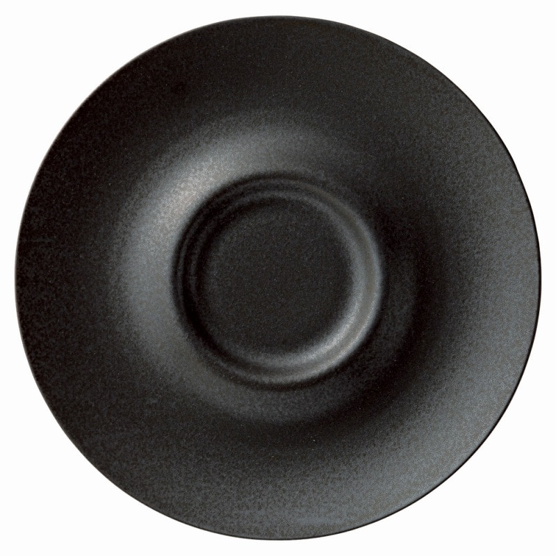 金正陶器 黒マットクレートプレートＬ 1個（ご注文単位1個）【直送品】