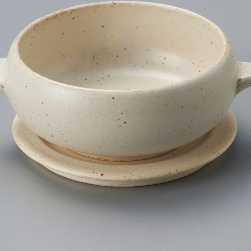 金正陶器 ＣＯＲＯＮ白 丸リム皿 1個（ご注文単位1個）【直送品】