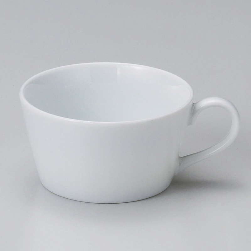 金正陶器 白磁切立スープカップ 1個（ご注文単位1個）【直送品】