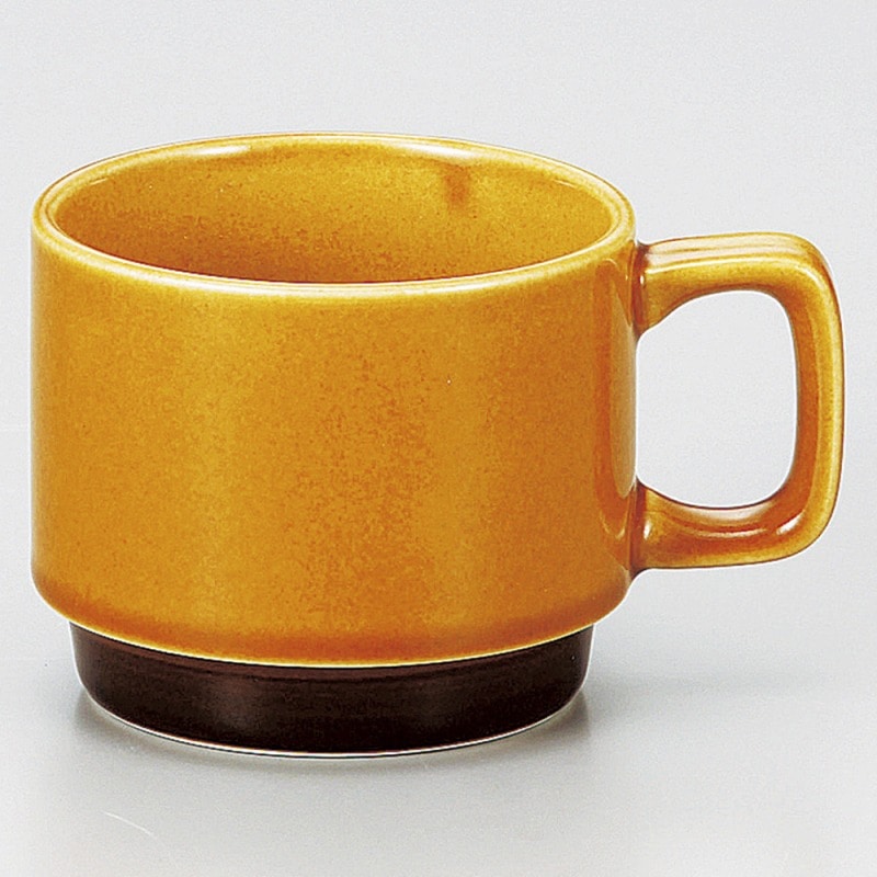 金正陶器 北欧マスタードコーヒー碗 1個（ご注文単位1個）【直送品】